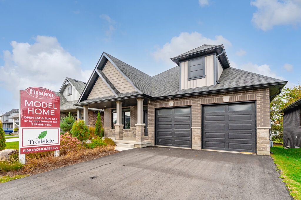 Finoro Homes - Trailside Model Home Exterior